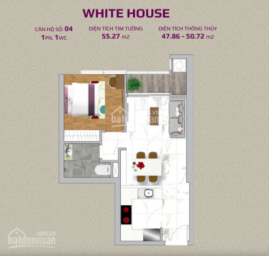 Chính Chủ Bán Nhanh 1pn Sunwah Pearl Giá 3,9 Tỷ Toà White House 1