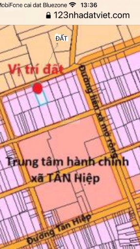 Chính Chủ Bán Nhanh 2708 M2 đất Khu Dân Cư Bàn Cơ Tân Hiệp, Long Thành, đồng Nai 2