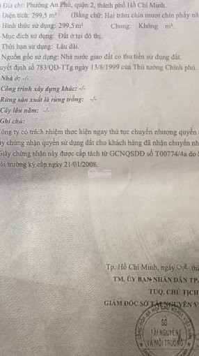 Chính Chủ Bán Nhanh Biệt Thự Cao Cấp Khu đô Thị An Phú An Khánh Q2 4