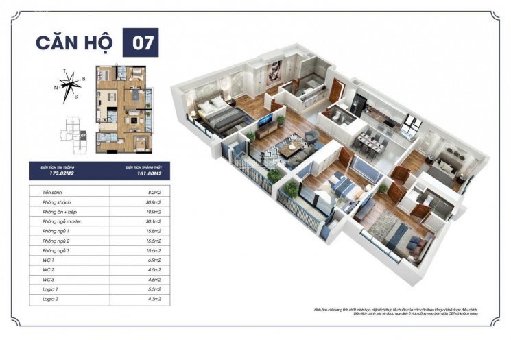 Chính Chủ Bán Nhanh Căn 07 Tòa S2 Goldmark City 173m2 4pn, đóng 30% 14 Tỷ Nhận Nhà, 70% Tt Giãn 3 Năm Miễn Lãi 7