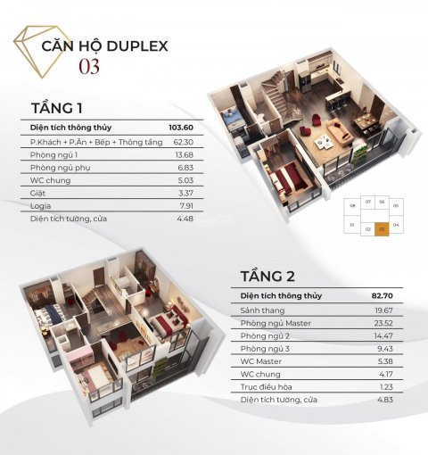 Chính Chủ Bán Nhanh Căn Duplex Tầng 9,10 Diamond Goldmark City 186m2 5pn Giá 563 Tỷ View Quảng Trường Sapphire 1