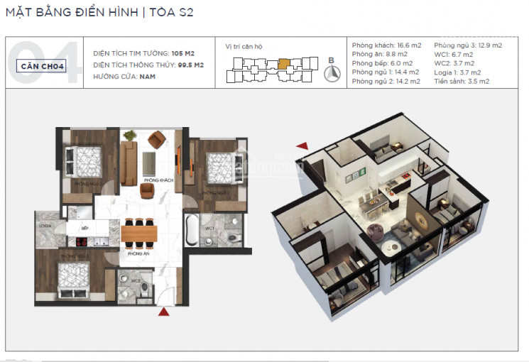 Chính Chủ Bán Nhanh Căn Hộ 5* Sunshine City Ciputra Hà Nội, Căn 3pn Chỉ 3,6 Tỷ/100m2 (gồm Vat + Kpbt) Full Nội Thất 3