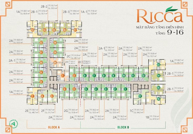 Chính Chủ Bán Nhanh Căn Hộ Ricca Quận 9 Diện Tích 56m2, Giá 1930 Tỷ Lh 0908982299 1