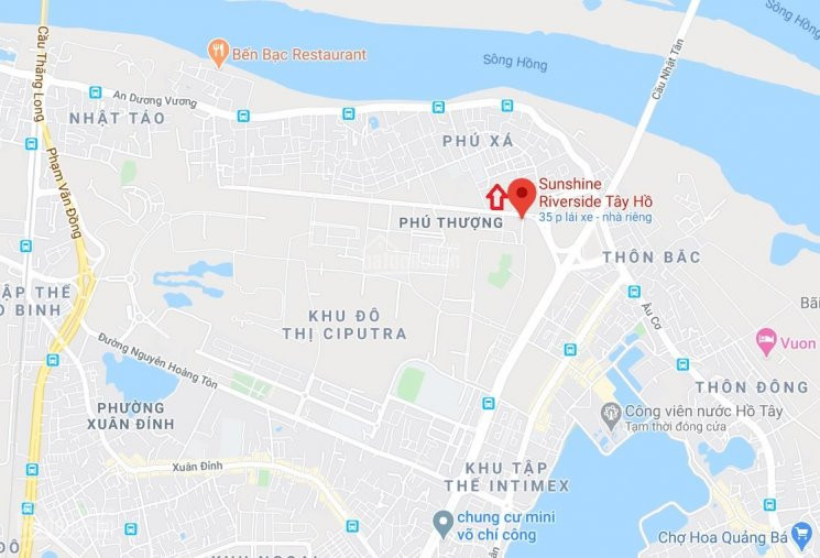 Chính Chủ Bán Nhanh đất 120m2, Mặt Tiền 6m, Phú Thượng, đối Diện Sunshine Riverside - Ciputra, 5,5 Tỷ 0382276666 1