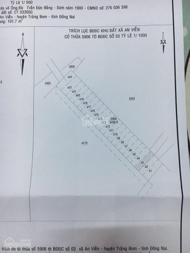 Chính Chủ Bán Nhanh đất An Viễn, Trảng Bom, 350 Triệu/5x20m 1