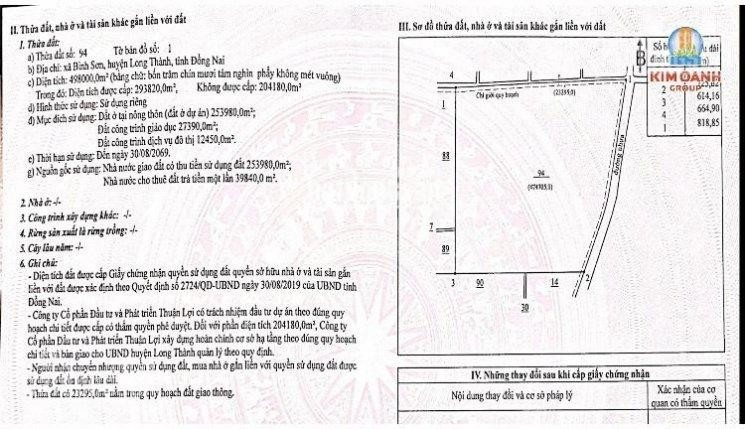 Chính Chủ Bán Nhanh đất Dự án Ngay Sân Bay Long Thành Sát Bên Khu Tđc Bình Sơn, Sổ đỏ Thổ Cư 100%, Lh: 0974186916 1