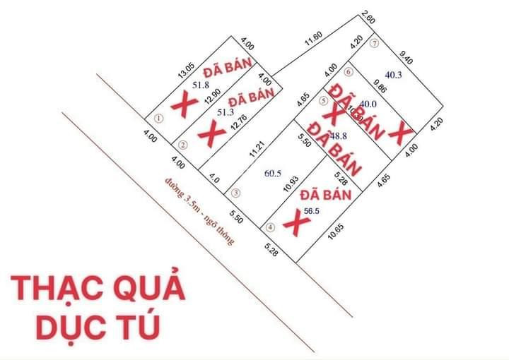 Chính Chủ Bán Nhanh đất Dục Tú, đông Anh Cạnh đường Dẫn Cầu Tứ Liên Ngõ ô Tô , Giá đầu Tư 1