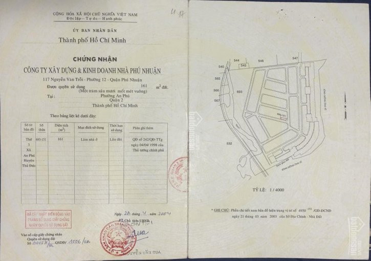 Chính Chủ Bán Nhanh đất Mặt Tiền Kinh Doanh Các đường Phường An Phú, Quận 2, Tp Hcm 6