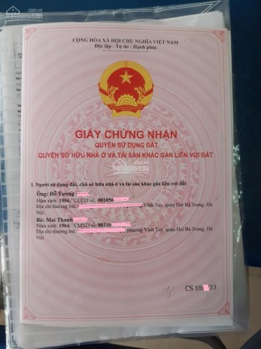 Chính Chủ Bán Nhanh Liền Kề Ngõ 622 Minh Khai - Ngõ Thông Sang Timescity 2