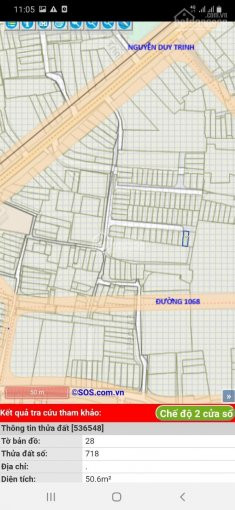 Chính Chủ Bán Nhanh Lô đất Hẻm 1088 Nguyễn Duy Trinh, 50m2 Giá 24 Tỷ, đường Nhựa Rộng 2 ô Tô Tránh Nhau 4