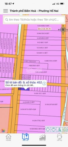 Chính Chủ Bán Nhanh Lô đất Mặt Tiền Hố Nai Cách Nguyễn ái Quốc 80m, Hẻm 8m Rẻ Hơn Thị Trường 150tr 1