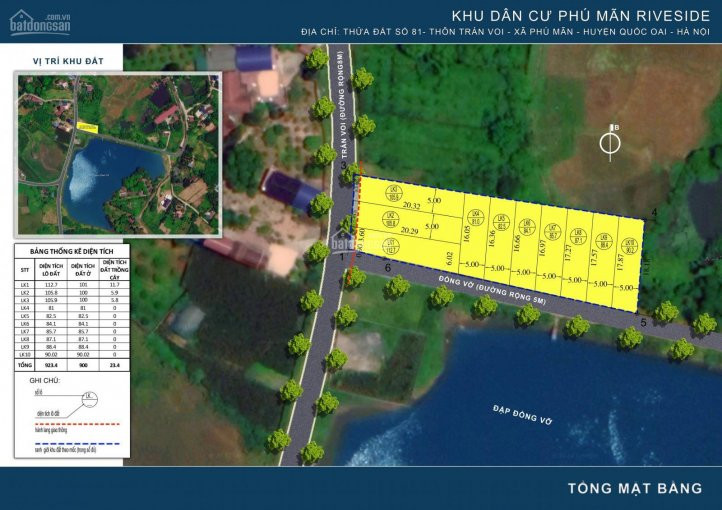 Chính Chủ Bán Nhanh Lô Mặt đường Phú Mãn, Chỉ Nhỉnh 1 Tỷ Nằm Trong Lõi Kđt Hòa Lạc Lh 0948260055 4