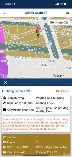 Chính Chủ Bán Nhanh Miếng đất Có Sổ Hồng An Phú đông, Q12 Giá 3,6 Tỷ Tốt Nhất Khu Vực 3