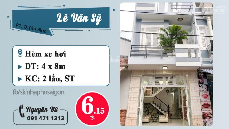 Chính Chủ Bán Nhanh Nhà Hxh 281 Lê Văn Sỹ - Cư Xá Kiến Thiết Diện Tích 50m2, 3 Lầu - Lh 0914711313 5