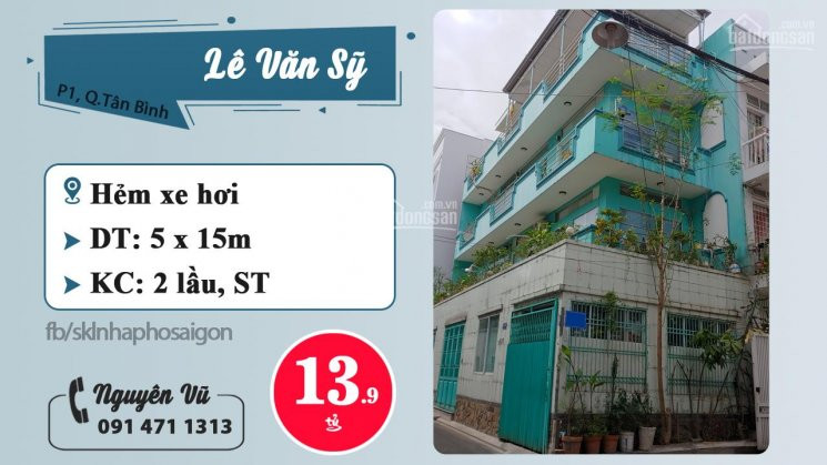 Chính Chủ Bán Nhanh Nhà Hxh 281 Lê Văn Sỹ - Cư Xá Kiến Thiết Diện Tích 50m2, 3 Lầu - Lh 0914711313 6