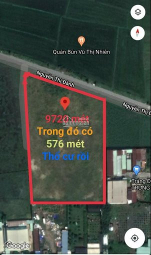 Chính Chủ Cần Bán Lô đất Lớn đường Nguyễn Thị đành, Xuân Thới Sơn, 9720m2, Có 576m2 Thổ Cư 4