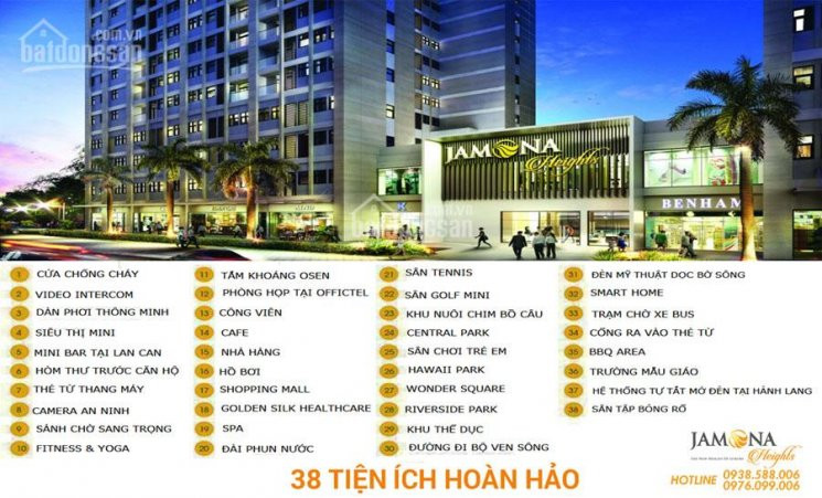 Chính Chủ Cho Thuê Nhanh Căn Hộ (1pn-3pn) Jamona Heights Q7, 55m2 - 95m2, Giá 8 Triệu Lh 0934416103 (mrthinh) 4