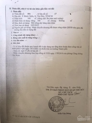 đất Gần Khu Chê Xuất Linh Trung, Bình Chiểu Thủ đức, Dt 300m2, đưởng 4m Giá 15 Tỉ 2