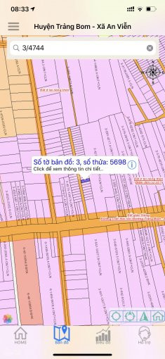 đất Thổ Cư, Sổ Riêng, Sát Mặt Tiền Phùng Hưng 45m, Cổng Khu Công Nghiệp Giang điền 1