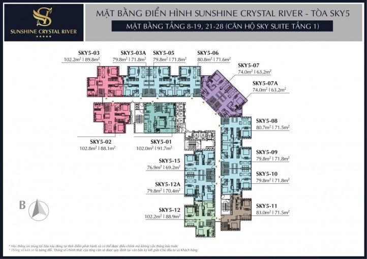 độc Và Lạ Với Ch Siêu Sang 3pn Duplex Thông Tầng Tại Sunshine Crystal River, View Trọn Sông Hồng 6