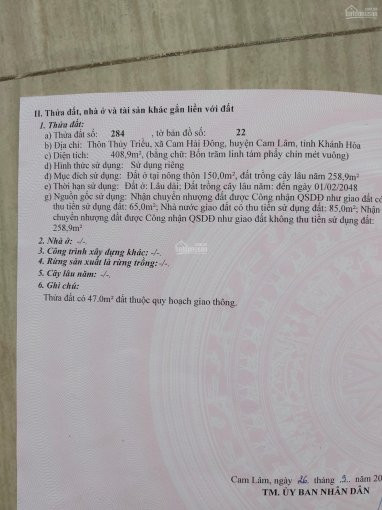 Duy Nhất Nền Cam Hải đông 3 Mặt đường Sổ đỏ Thổ Cư, Chủ đang Cần Bán Gấp, Lh: 0879596596 3