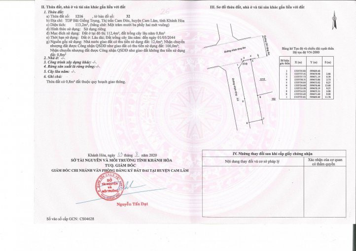 ở đây Bán đất Có Sổ, Diện Tích 100m2 đường 8m, View Bãi Dài, đường Nhựa, Kdc Sầm Uất Giá 850tr 1