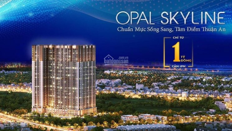 Opal Skyline - đất Xanh, Căn Hộ " Có 1 0 2 ", Giấc Mơ An Nằm Trong Tầm Tay, Giá Chỉ 1 Tỷ, Vay 70% 2