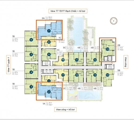 Sở Hữu Căn 3pn 101m2 Giá Gốc Cđt Chỉ Thanh Toán 30% Nhận Nhà, Ls 0%, Ck 2% 2