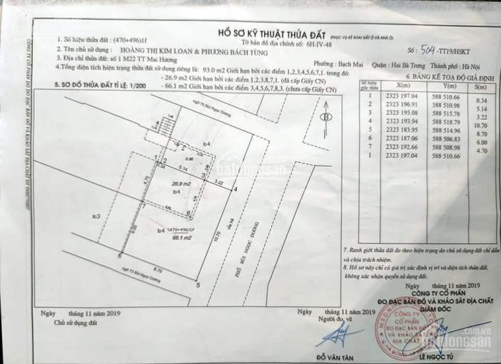 Sốc Mặt Phố  Hai Bà Trưng, Lô Góc Dttt 93m2, 107m Và 75m Mặt Tiền, 11 Tỷ 1