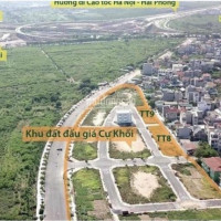 Bán đất đấu Giá Cự Khối, P Cự Khối, Q Long Biên, Hn