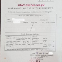 [bán] Nhà Nguyễn Thị Minh Khai Q3 - đối Diện Cv Tao đàn - 24m2 - 1 Trệt 1 Lầu