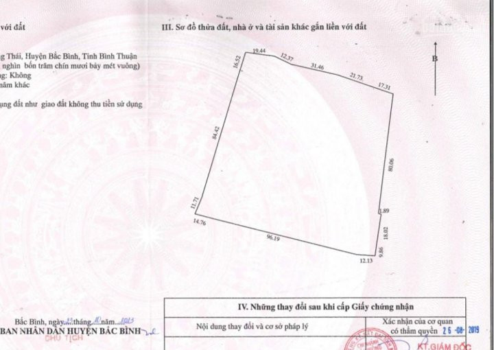 12497m2 đất Bắc Bình, Bình Thuận Mặt Tiền đường Kênh Giá Chỉ 65 Nghìn/m2 1