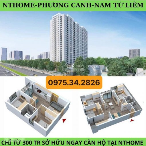 300 Triệu Sở Hữu Căn Hộ 2 Ngủ Tại Nthome - Phương Canh Liên Hệ : 0975342826 3