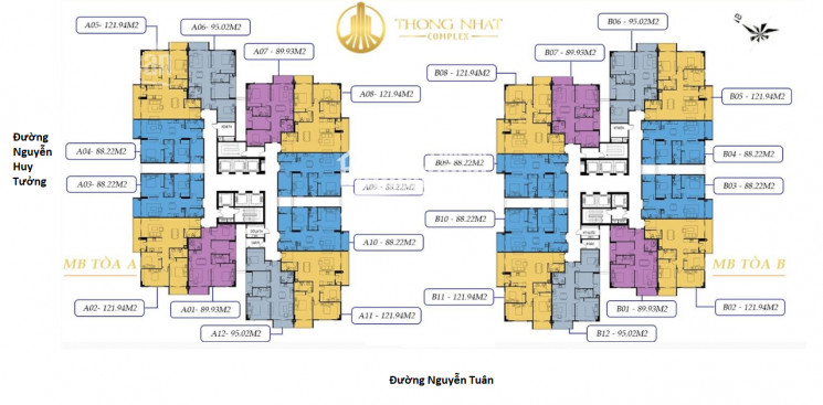 Bán Căn Hộ 01 - Tòa A - Chung Cư Thống Nhất Complex - 3pn - Giá 295 Tỷ - Sổ đỏ Chính Chủ 1