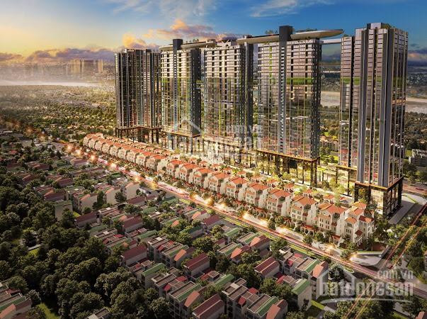 Căn Góc Duplex Sky Suite Dự án Crystal River 1617m2, 5pn View Sông Hồng, Cầu Nhật Tân, Full Nt 1