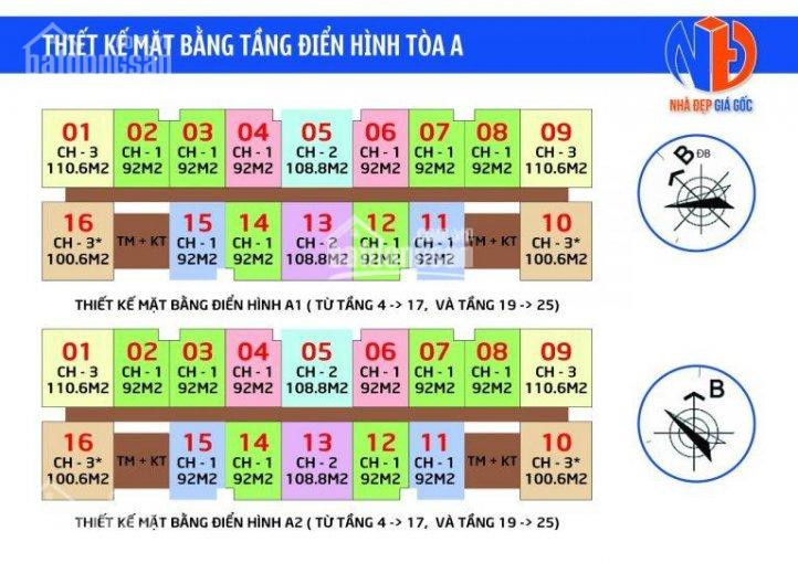 Cắt Lỗ 300tr, Cc Ia20 Ciputra, 1606-a2̣(92m2) & 1818-b(110m2), Giá 19tr/m2 Lh:o983292695 1