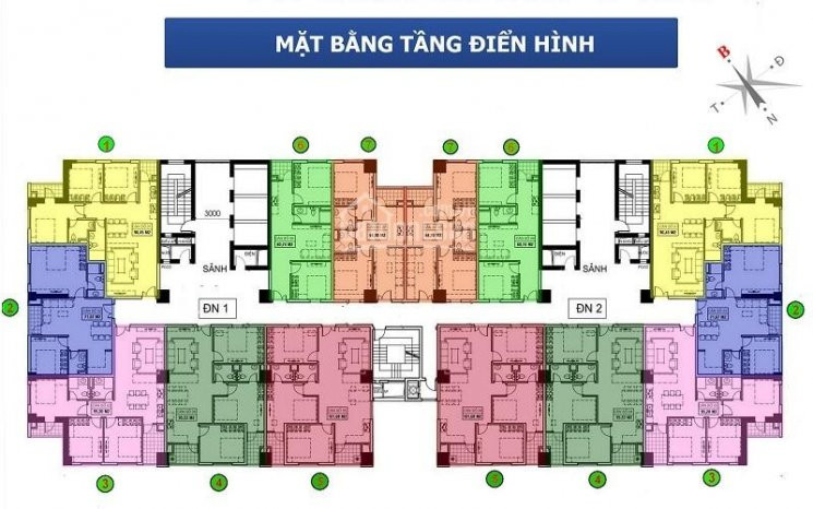 (chị Tâm) Bán Cắt Lỗ Sâu Dự án Iris Garden, Tầng 1610-ct4, Dt 60m2 View đẹp, 1tỷ850, Lh 0966348068 5