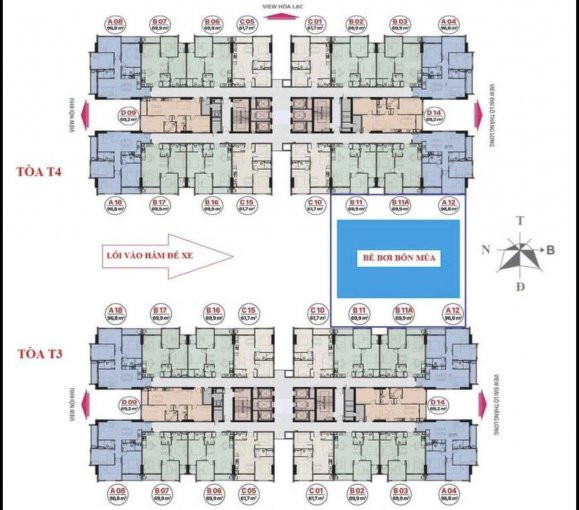 Chính Chủ Bán Nhanh Căn Góc 3pn Thăng Long Capital, 106m2, Giá 19 Tỷ 2