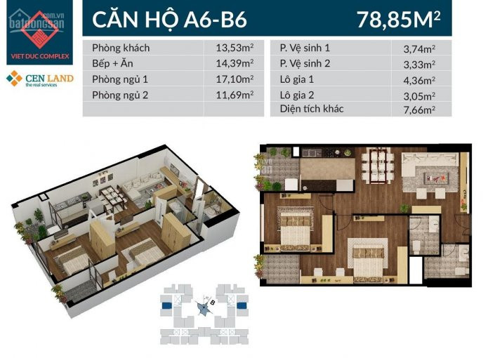 Chính Chủ Bán Nhanh Căn Hộ 2 Phòng Ngủ 78,8m2 View đường Nguyễn Tuân, Nhà Mới 100%, Tầng đẹp 32tr/m2 Bao Sang Tên 1