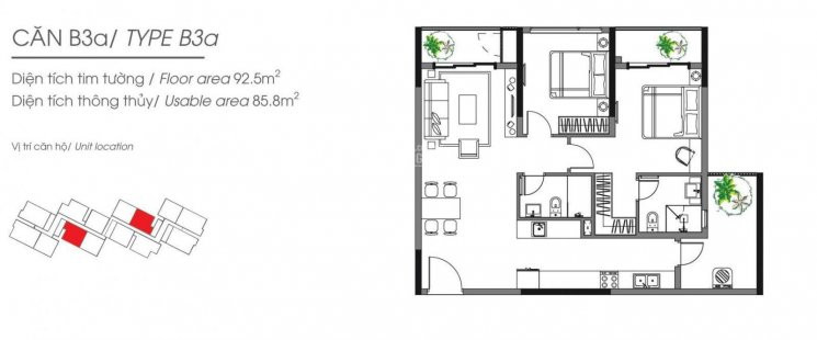 Chính Chủ Bán Nhanh Căn Hộ 925m2, 2 Phòng Ngủ, 2 Toilet, 2 Ban Công Khu Diamond Alnata Dự án Celadon City, Giá Tốt 4