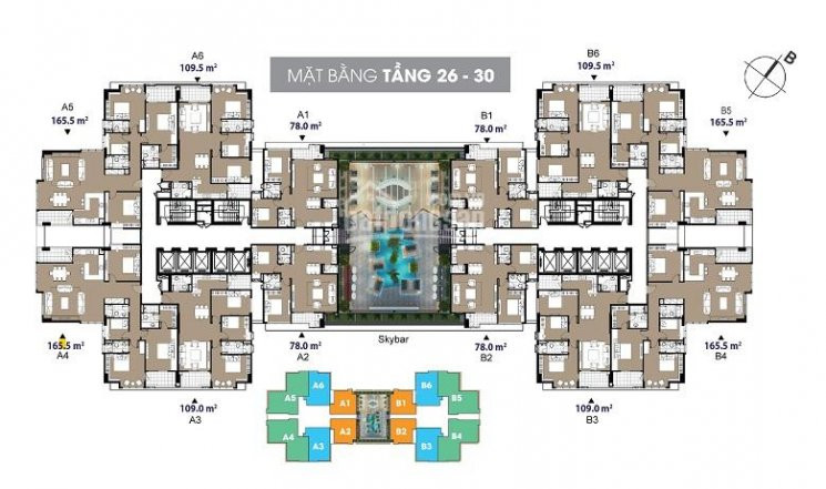 Chính Chủ Bán Nhanh Cắt Lỗ 2 Ch Tại Dự án The Lengend (109 Nguyễn Tuân), 2pn - 78m2, 2pn - 64m2 Giá Từ 45tr/m2 2