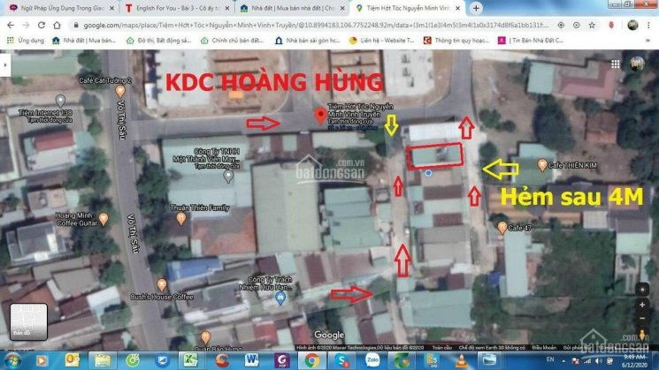 Chính Chủ Bán Nhanh đất 2 Mặt Tiền Trước Sau,sát Kdc Hoàng Hùng,võ ThịSáu,giá đầu Tư: 3,4 Tỷ Liên Hệ :093831550 4