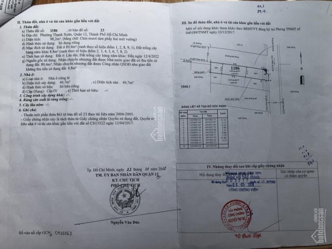 Chính Chủ Bán Nhanh đất 2mt Kinh Doanh Shr, Thổ Cư, Thạnh Xuân 33, P Thạnh Xuân, Dt 4,2x24m, 3,4tỷ Lh 0964631457 2