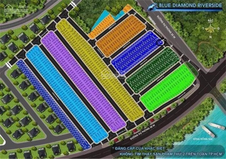 Chính Chủ Bán Nhanh đất Kdc Việt Nhân Blue Diamond Riverside, Long Phước Q 9, Shr, Xdtd, 0938918770 My 1