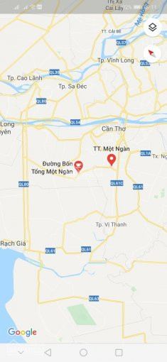 Chính Chủ Bán Nhanh đất Mặt Tiền Lộ Bốn Tổng Một Ngàn, Châu Thành, Hậu Giang 2