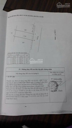 Chính Chủ Bán Nhanh đất Thổ Cư 80m Vuông Hương Lộ 2 - Bình Trị đông A - Bình Tân Hẻm Thông 1/ Chiến Lược 2