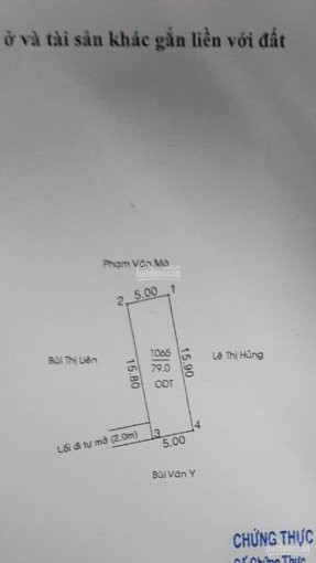 Chính Chủ Bán Nhanh đất Trung Tâm P Phú Lợi, Cách Huỳnh Văn Luỹ 50m Dt 5x16 Tc 100% 1