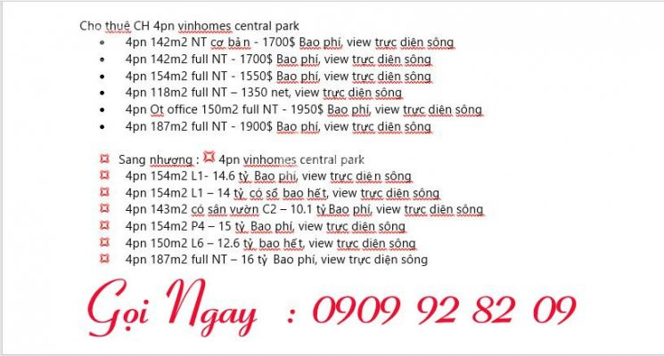 Chính Chủ Bán Nhanh Gấp 4pn Vinhoms Tân Cảng View Sông Gái Rẻ 101 Tỷ ( Bao Phí )list Giá : 0909928209 1