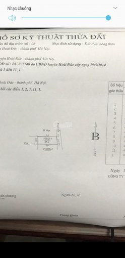 Chính Chủ Bán Nhanh Mảnh đất Thổ Cư Sổ đỏ Cc Dt34 Mở Thôn La Tinh Xã đông Lahoài đức Hngần đường Lê Trọng Tấn 4