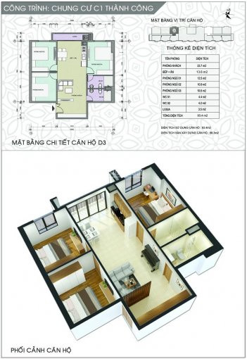 Chính Chủ Cần Bán Căn Hộ 883m2 (3pn 2wc) Tại Chung Cư C1 Thành Công, Nhận Nhà ở Ngay Lh 0396993328 Ms Trang 4